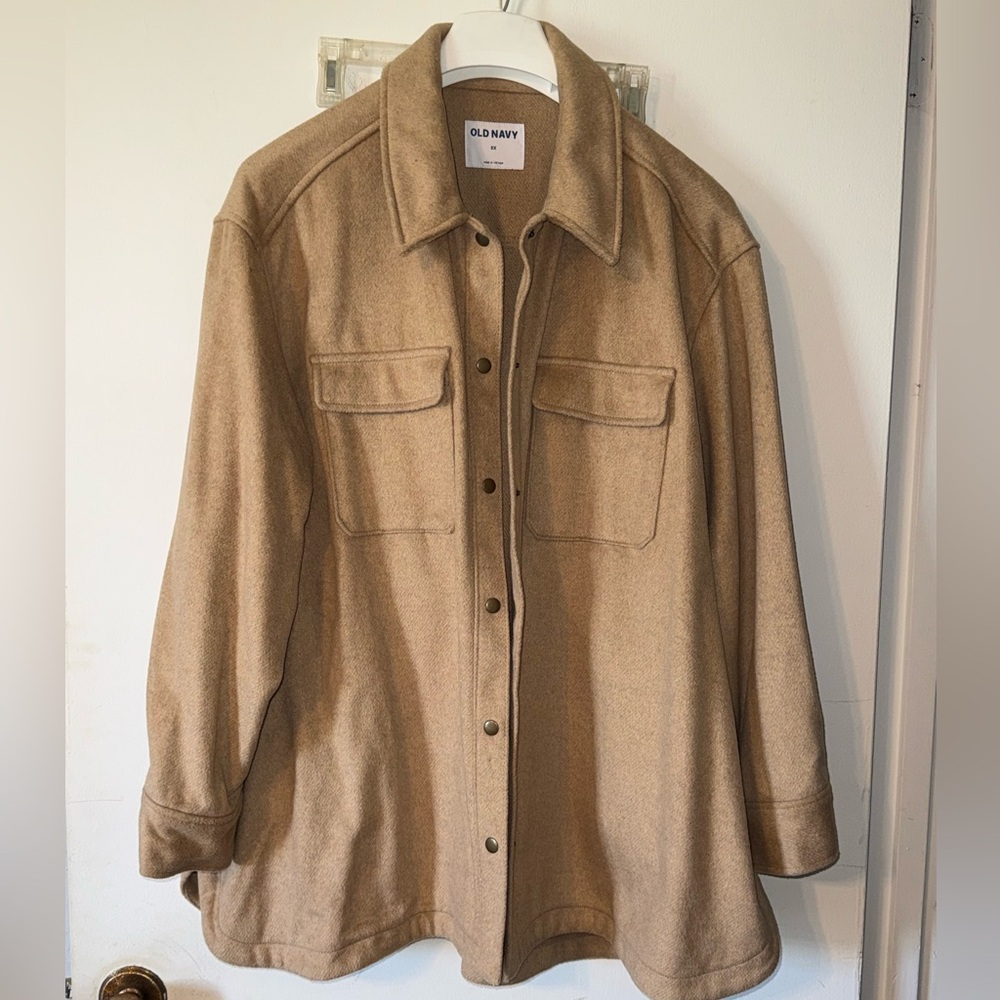 Old Navy Women's Utility Jacket in Tan